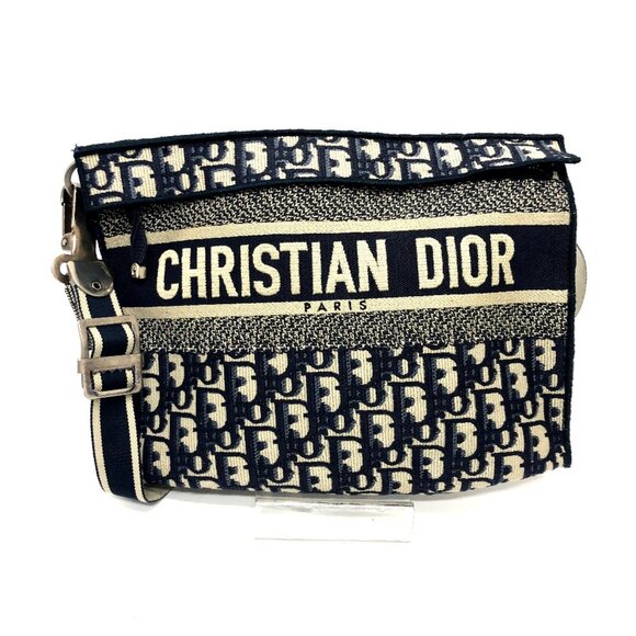 DIOR Navy Shoulder Bag - Picture 1 of 16